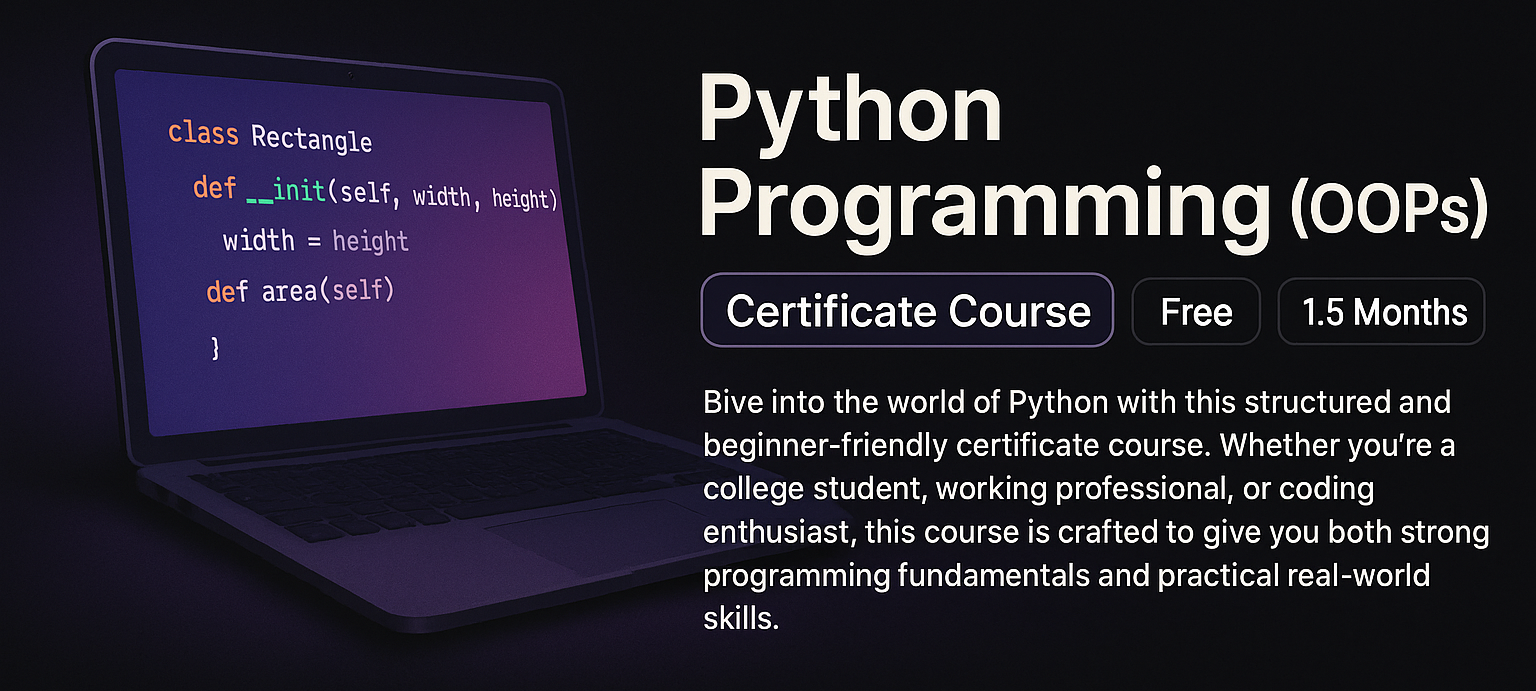Python Programming (OOPs)